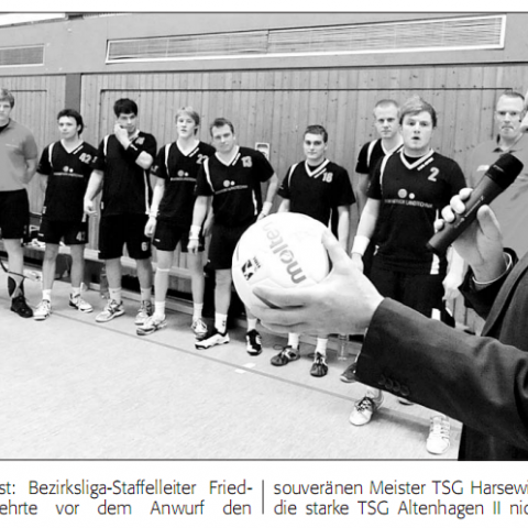 Die Presse zum Spiel der 1. Herren TSG AltenhagenHeepen II am 27.03.